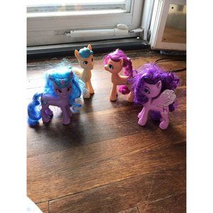 Lot Of Four My Little Ponies Figurines
